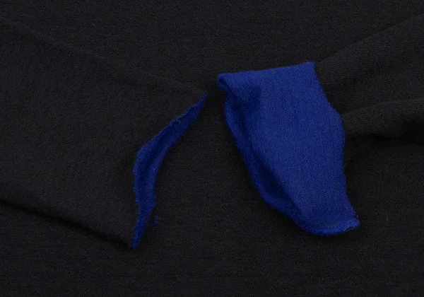 Y's Wool Blend Double-face Mockneck Knit Top K-175441_006
