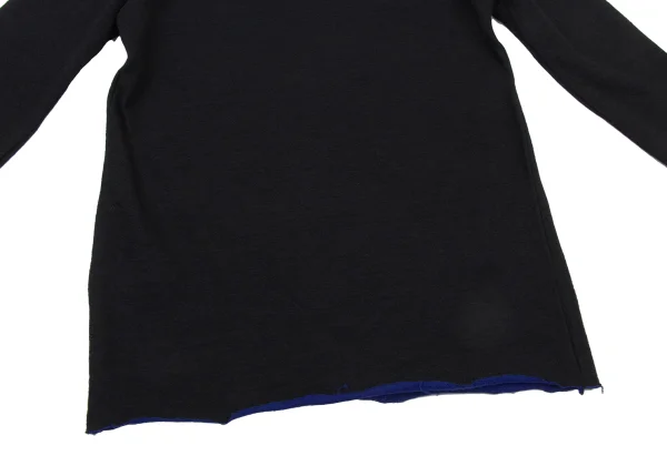 Y's Wool Blend Double-face Mockneck Knit Top K-175441_007