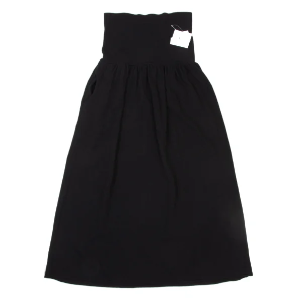 Y's Wool Blend Stretch High Waist Skirt K-175443_002