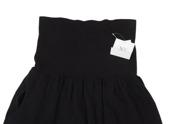 Y's Wool Blend Stretch High Waist Skirt K-175443_003