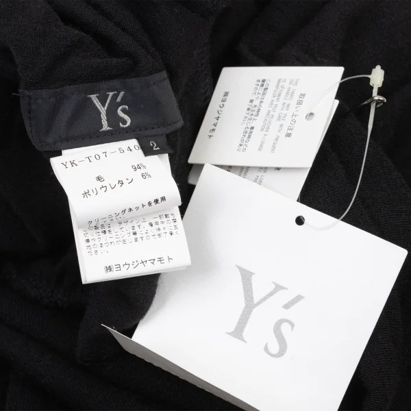 Y's Wool Blend Stretch High Waist Skirt K-175443_012