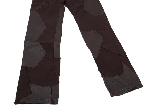 Y's Leather Patch Switching Design Pants K-175446_006
