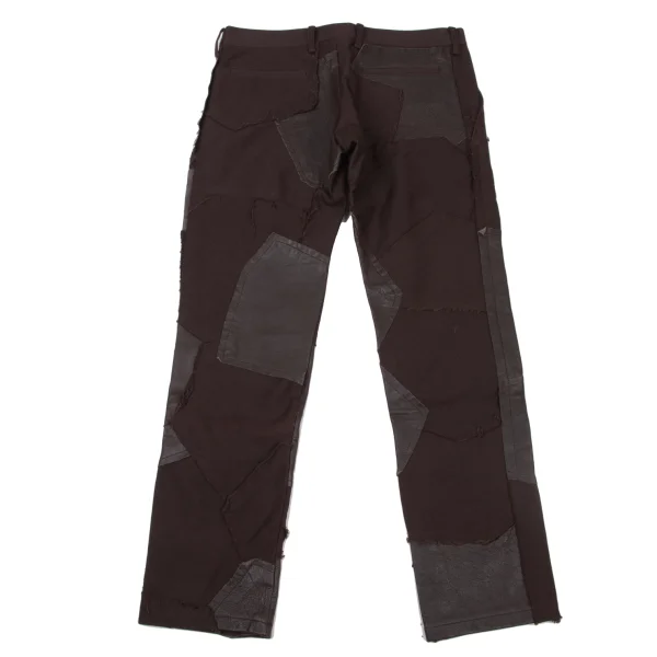 Y's Leather Patch Switching Design Pants K-175446_009