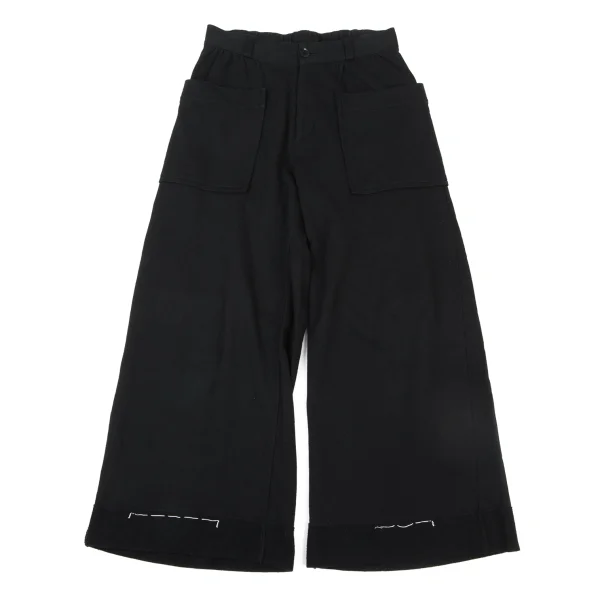 s'yte Hem Basting Stitch Detail Sweat Pants  Black S K-175448_001