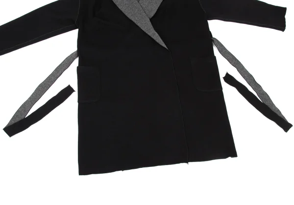 s'yte Wool Blend Double Face Hooded Knit Coat K-175449_007