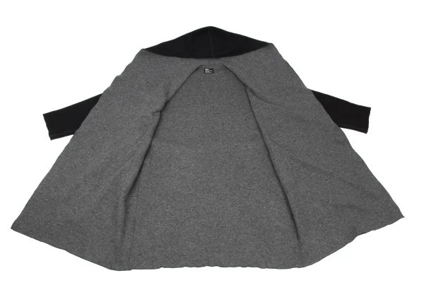 s'yte Wool Blend Double Face Hooded Knit Coat K-175449_011