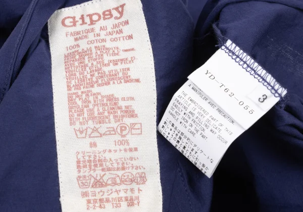 Y's Gipsy Cotton Sleeve Logo T-shirt K-175451_012