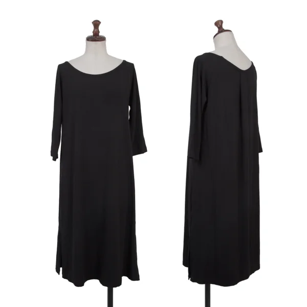 RISMAT by Y's Rayon Blend Stretch Tunic Black 2 K-175452_001
