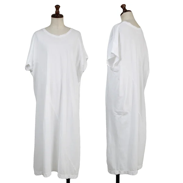 Y's Cotton Curve Switching Tunic White 2 K-175455_001