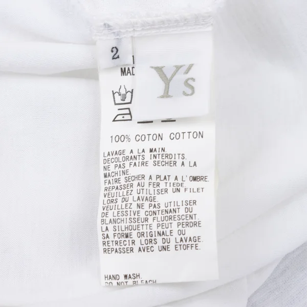 Y's Cotton Curve Switching Tunic K-175455_012