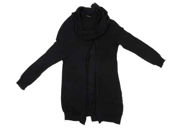 Y's Cotton Stole Neck Knit Cardigan K-175459_002