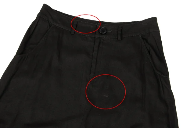 Y's Gathered Hem Cotton Skirt K-175460_003
