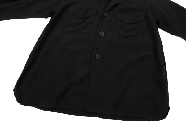 Y's Cupro Safari Shirt Jacket K-175462_010