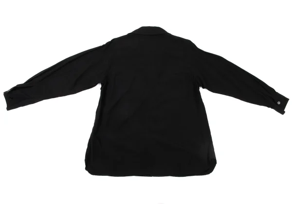 Y's Cupro Safari Shirt Jacket K-175462_012