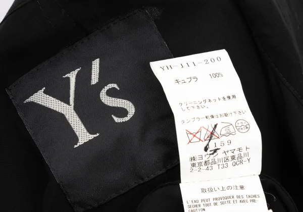 Y's Cupro Safari Shirt Jacket K-175462_015