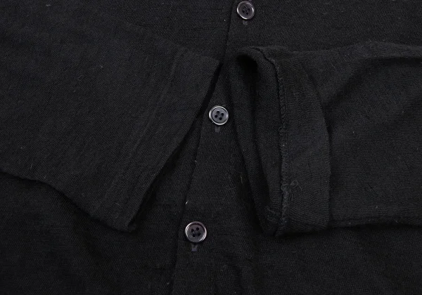 Yohji Yamamoto NOIR Wool See-through Knit Cardigan K-175464_008