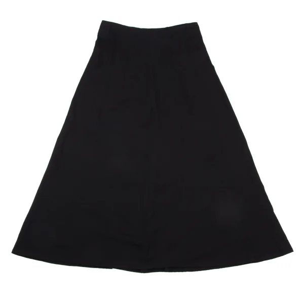 Yohji Yamamoto NOIR Wool Rayon Flare Skirt K-175465_002