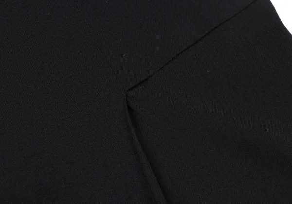 Yohji Yamamoto NOIR Wool Rayon Flare Skirt K-175465_010