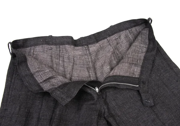 Yohji Yamamoto FEMME Linen Tuck Pants K-175467_005