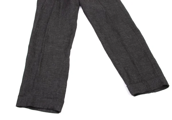 Yohji Yamamoto FEMME Linen Tuck Pants K-175467_006