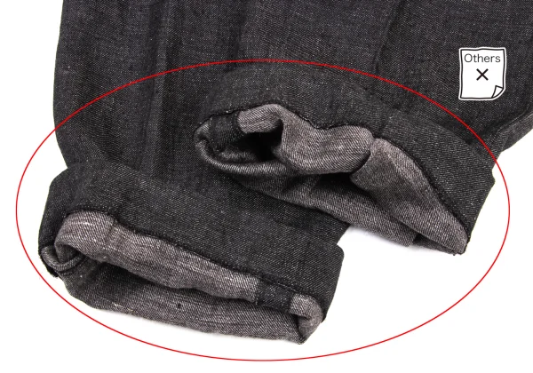Yohji Yamamoto FEMME Linen Tuck Pants K-175467_007