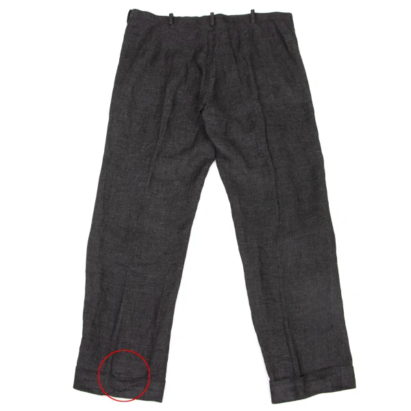 Yohji Yamamoto FEMME Linen Tuck Pants K-175467_008