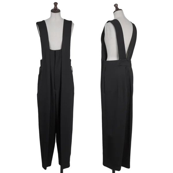 Yohji Yamamoto FEMME Wool Overalls Black S K-175468_001