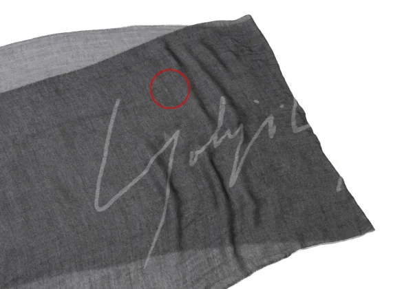 Unbranded Signature Logo Fringe Stole K-175469_002