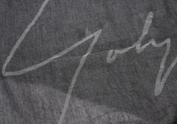 Unbranded Signature Logo Fringe Stole K-175469_004