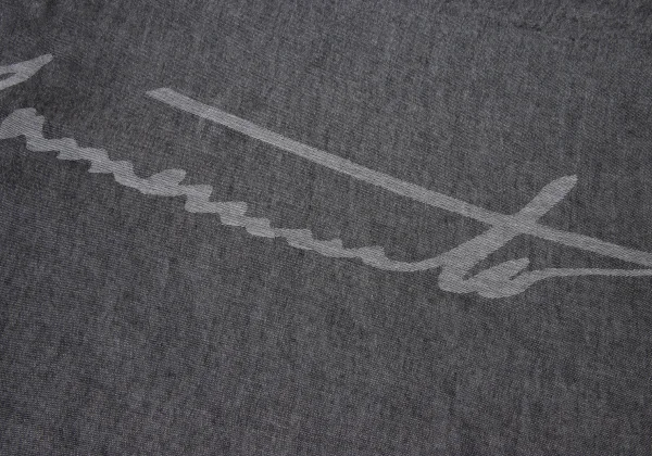 Unbranded Signature Logo Fringe Stole K-175469_006