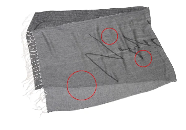 Unbranded Signature Logo Fringe Stole K-175469_007