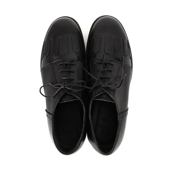 Yohji Yamamoto FEMME Leather Platform Shoes K-175471_008