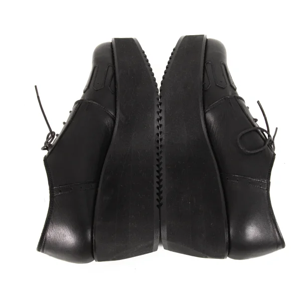 Yohji Yamamoto FEMME Leather Platform Shoes K-175471_009