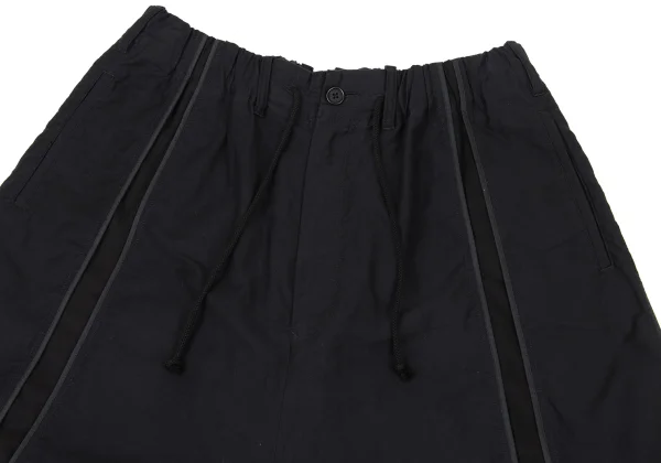 Yohji Yamamoto POUR HOMME Cotton Line Switching Dropped Crotch Pants K-175477_002