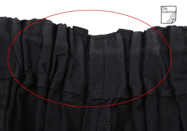 Yohji Yamamoto POUR HOMME Cotton Line Switching Dropped Crotch Pants K-175477_007