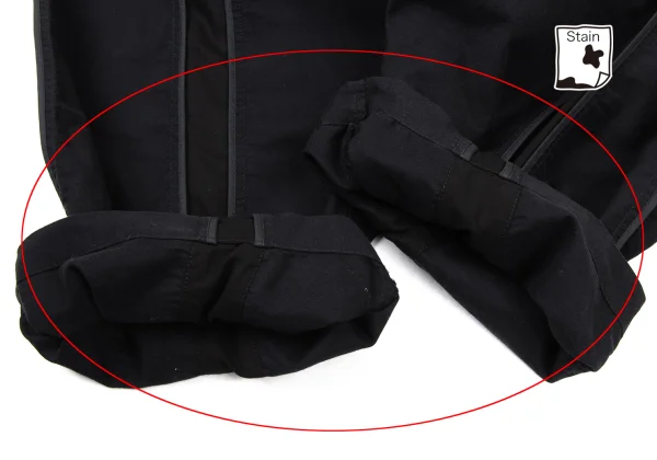 Yohji Yamamoto POUR HOMME Cotton Line Switching Dropped Crotch Pants K-175477_013