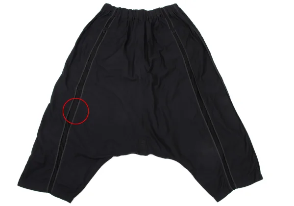 Yohji Yamamoto POUR HOMME Cotton Line Switching Dropped Crotch Pants K-175477_014