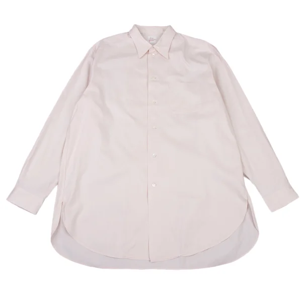 Yohji Yamamoto COSTUME D' HOMME Cotton Long Sleeve Shirt Pink L K-175482_001