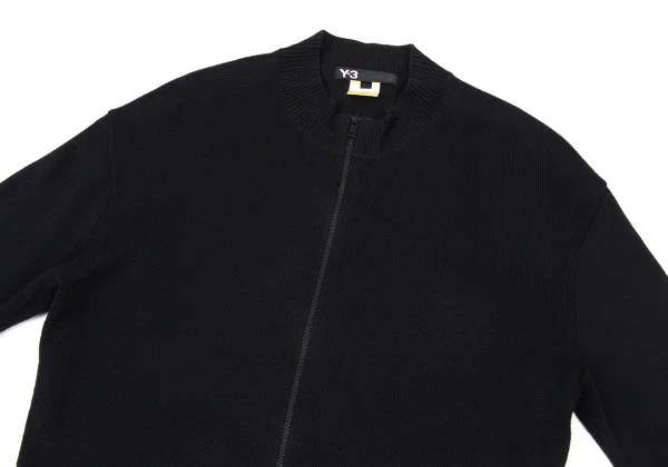 Y-3 Rib Switching Zip Up Knit Cardigan K-175485_002