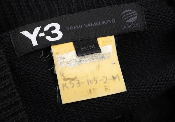 Y-3 Rib Switching Zip Up Knit Cardigan K-175485_019