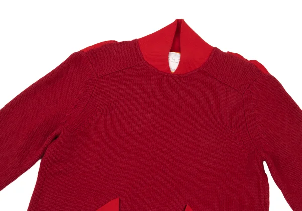 sacai Switching Flap Pocket Knit Sweater K-175492_002