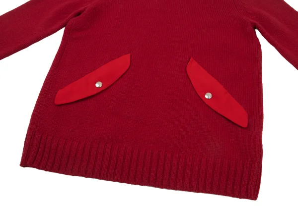 sacai Switching Flap Pocket Knit Sweater K-175492_006