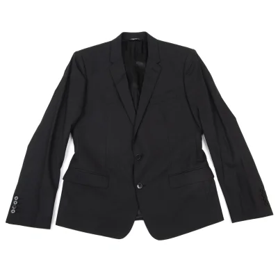 DOLCE&GABBANA Wool Shadow Stripe Jacket