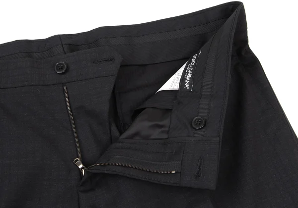 DOLCE&GABBANA Wool Shadow Stripe Pants K-175500_004