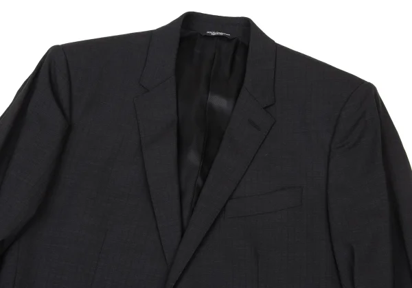 DOLCE&GABBANA Wool Shadow Stripe Jacket & Pants K-175501_003