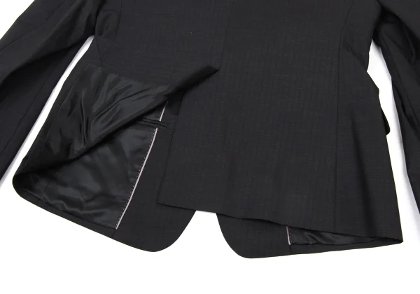 DOLCE&GABBANA Wool Shadow Stripe Jacket & Pants K-175501_009