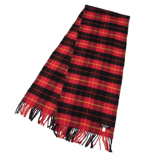 JUNYA WATANABE COMME des GARCONS Wool Tartan Check Scarf K-175502_004