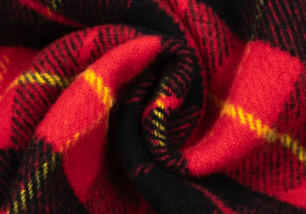 JUNYA WATANABE COMME des GARCONS Wool Tartan Check Scarf K-175502_005