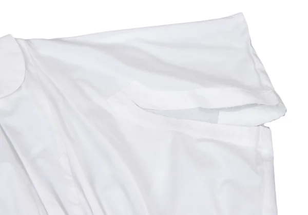 COMME des GARCONS Waist Drawstring Cotton Blouse K-175514_005