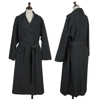 yoshie inaba Silk Trench Coat
